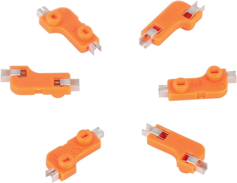 DUROCK MX Hotswap Sockets - Mechanical Keyboard Switches Hot-Swap PCB Sockets (Orange, 110pcs) - Image 1